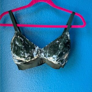 Victoria's Secret Green Camouflage Bra
